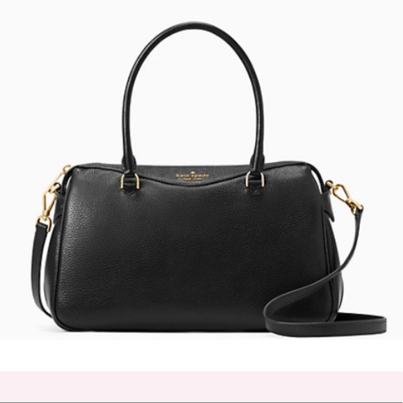 NWT Kate spade Black Mimi Satchel handbag crossbody bag - Picture 12 of 12